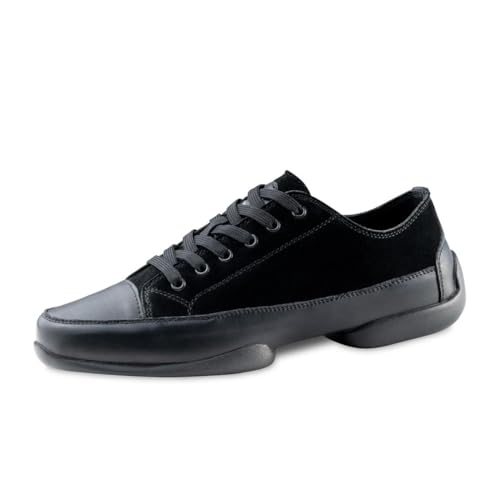 anna-kern-145-dance-sneaker-damen-schwarz-veloursleder image 7