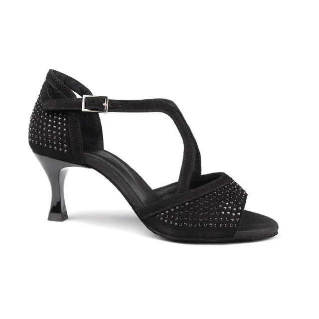 portdance-movara-pd507-tanzschuhe-nubuk-schwarz-5-cm-gr-35 image 1