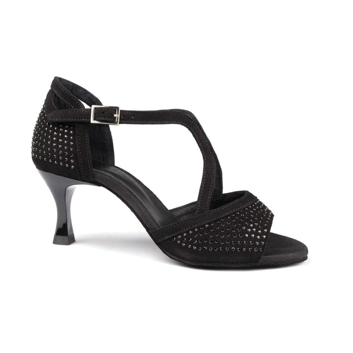portdance-movara-pd507-tanzschuhe-nubuk-schwarz-5-cm-gr-35 image 1